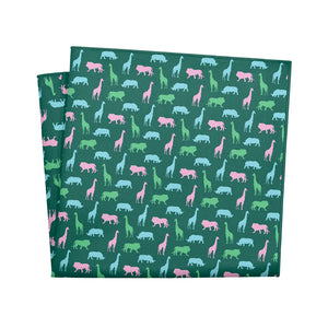 Safari Pocket Square - 12" Square - Knotty Tie Co.