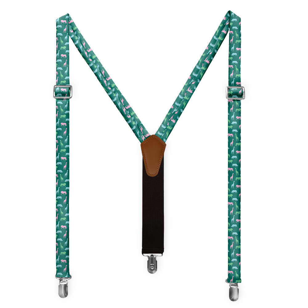 Safari Suspenders - Full Front View - Knotty Tie Co.