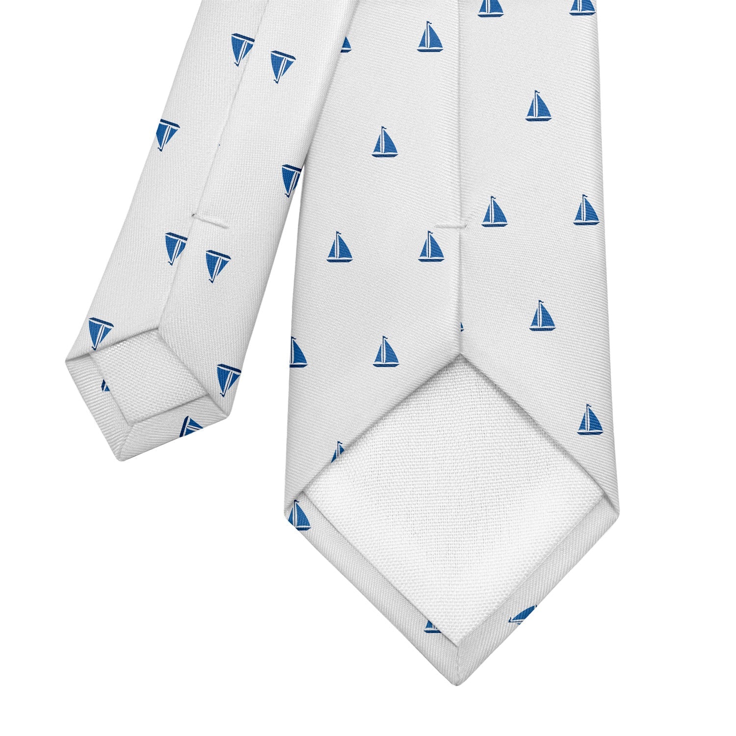 Sail Boats Necktie - Tipping - Knotty Tie Co.