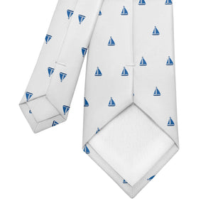 Sail Boats Necktie - Tipping - Knotty Tie Co.