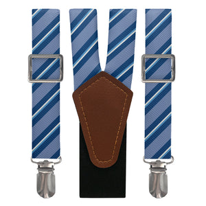 Salem Stripe Suspenders - Main View - Knotty Tie Co.