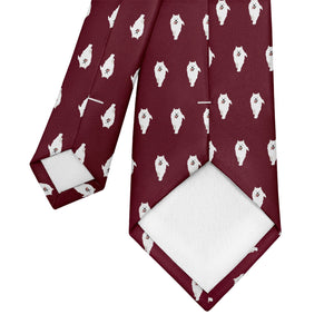 Samoyed Necktie - Tipping - Knotty Tie Co.