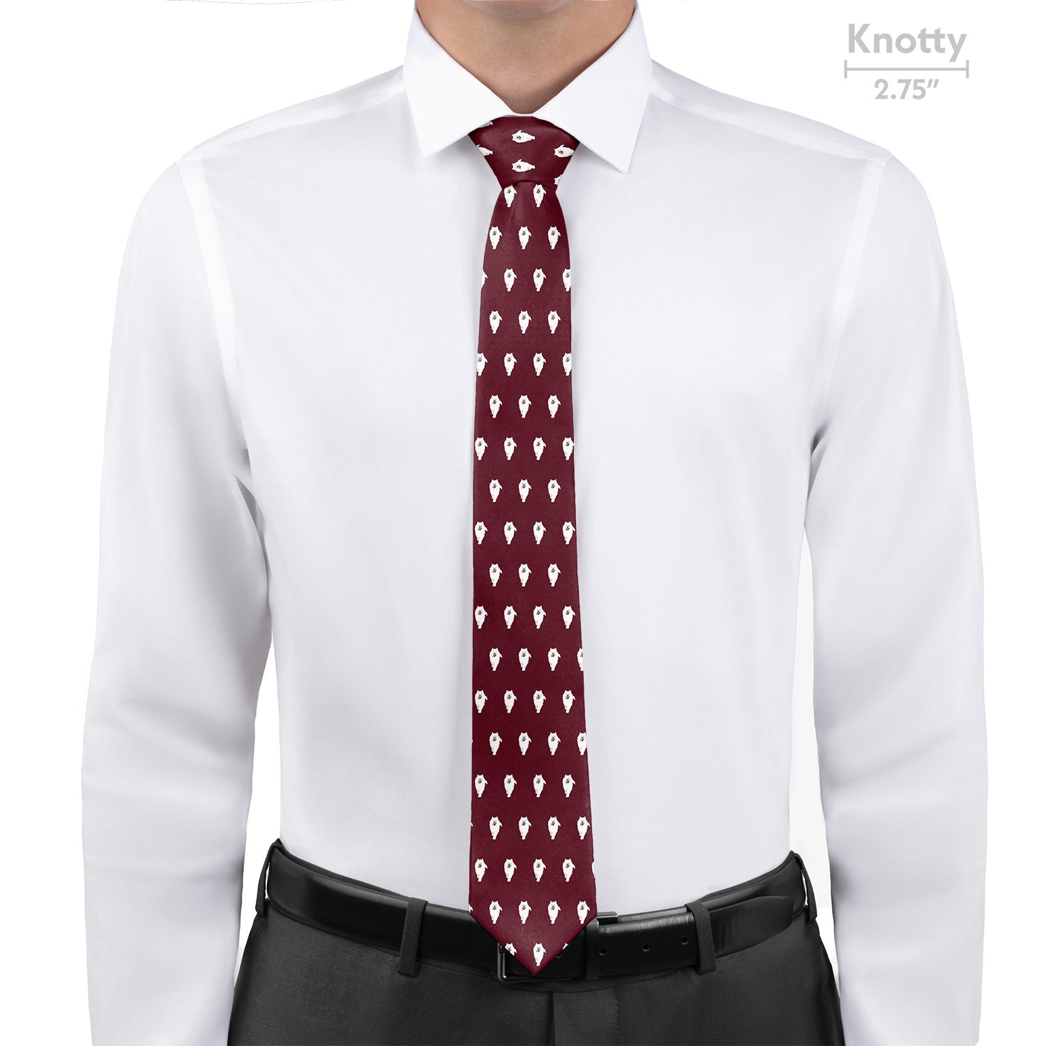 Samoyed Necktie - Knotty - Knotty Tie Co.