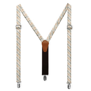 Savannah Plaid Suspenders - Full Front View - Knotty Tie Co.