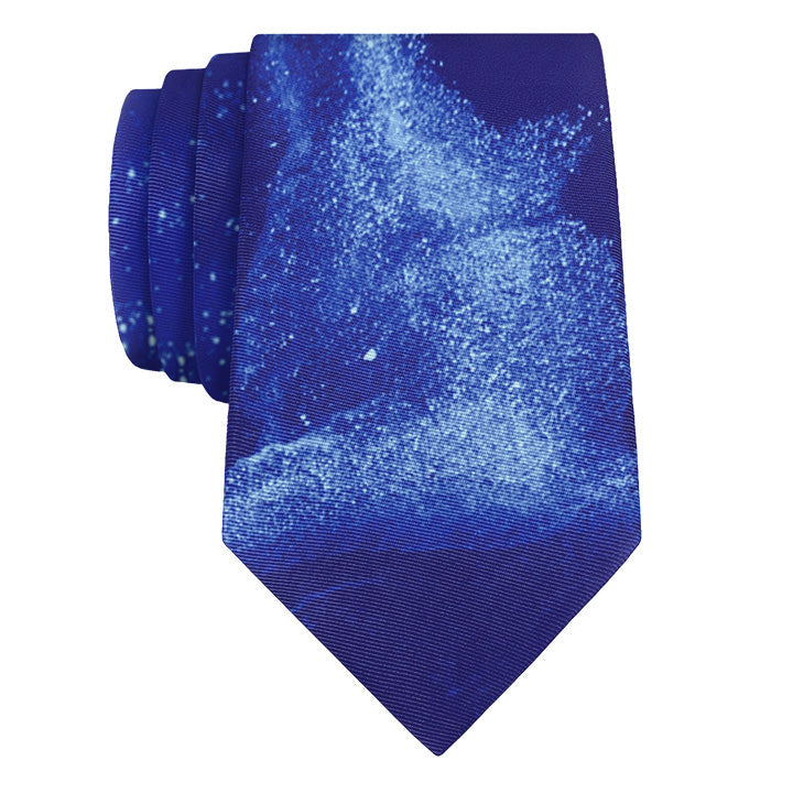 Sea Ice Necktie - Rolled - Knotty Tie Co.