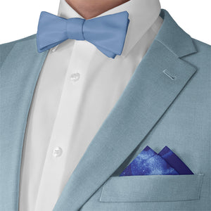 Sea Ice Pocket Square - Matching Bow Tie - Knotty Tie Co.