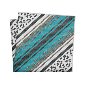 Serape Stripe Pocket Square - 12" Square - Knotty Tie Co.