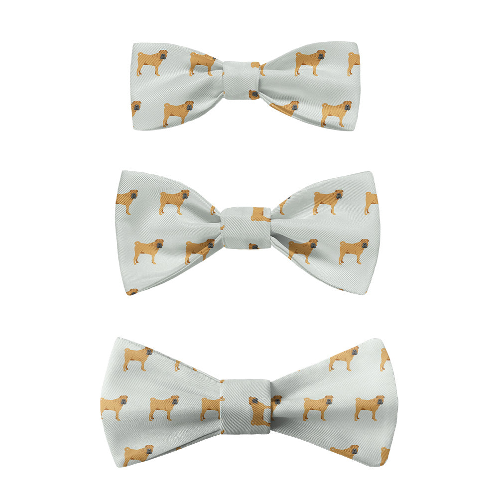 Shar-Pei Bow Tie - Kids Pre-Tied 9.5-12.5" - Knotty Tie Co.