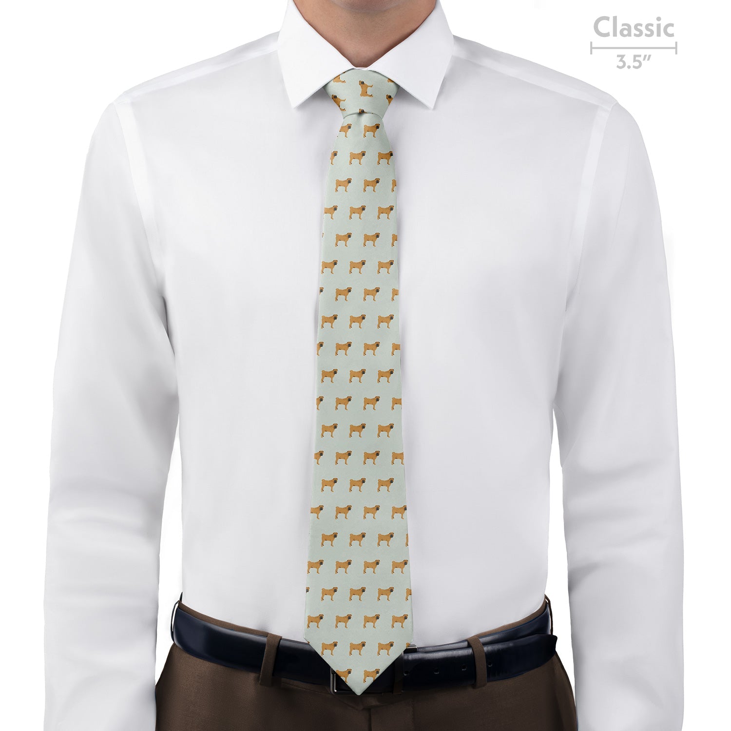 Shar-Pei Necktie - Classic - Knotty Tie Co.