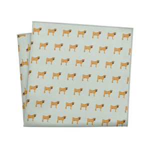 Shar-Pei Pocket Square - 12" Square - Knotty Tie Co.