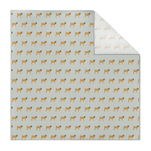 Shar-Pei Pocket Square - Printed - Knotty Tie Co.