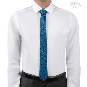 Sharks Necktie - Skinny - Knotty Tie Co.