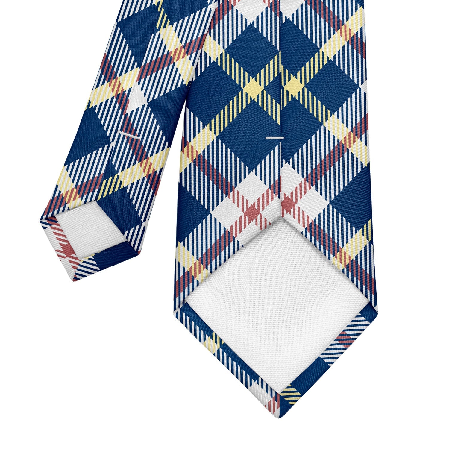 Shaun Plaid Necktie - Tipping - Knotty Tie Co.