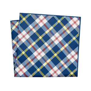 Shaun Plaid Pocket Square - 12" Square - Knotty Tie Co.