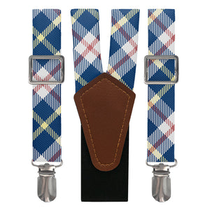 Shaun Plaid Suspenders - Main View - Knotty Tie Co.