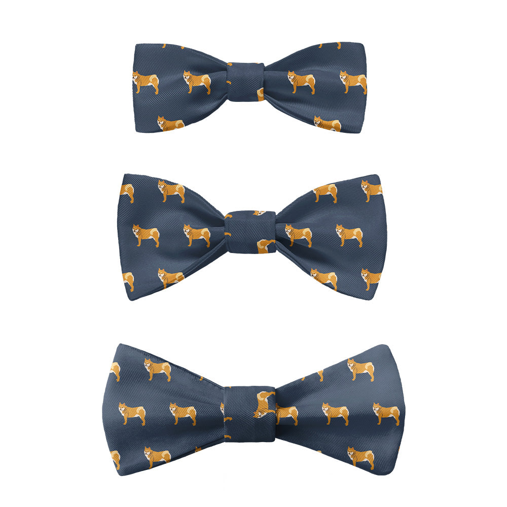 Shiba Inu Bow Tie - Kids Pre-Tied 9.5-12.5" - Knotty Tie Co.