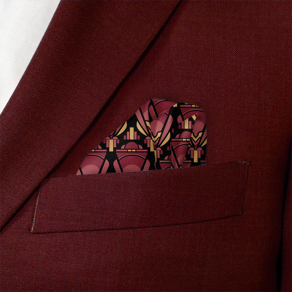 Showstopper Pocket Square - Wave Fold - Knotty Tie Co.