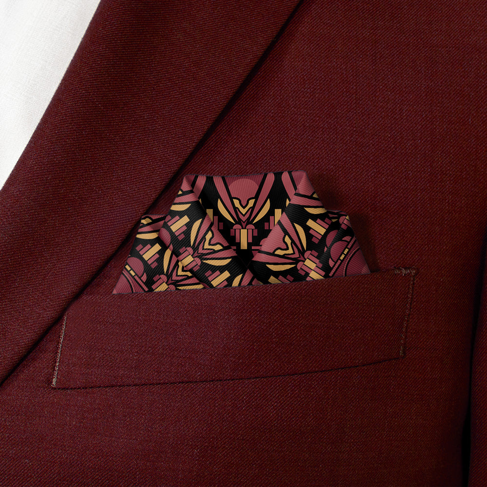 Showstopper Pocket Square - Scalloped Fold - Knotty Tie Co.