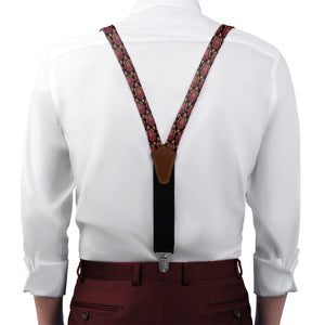 Showstopper Suspenders - On Model Front View - Knotty Tie Co.