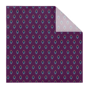 Simon Geometric Pocket Square - Printed - Knotty Tie Co.