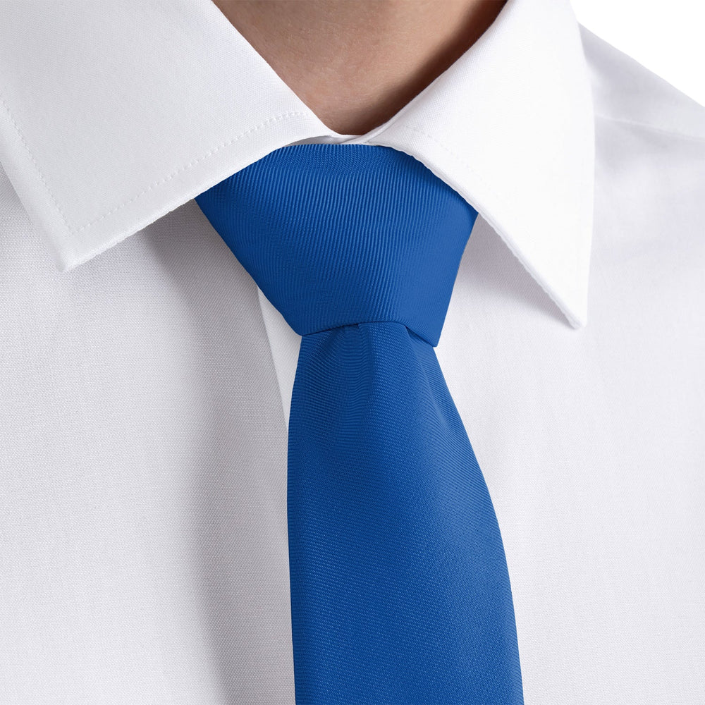 Solid KT Blue Necktie - Dress Shirt - Knotty Tie Co.