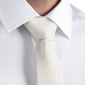 Solid KT Ivory Necktie - Dress Shirt - Knotty Tie Co.