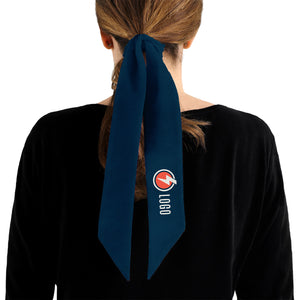 Solid 4 Hair Pony Tail Logo Scarf - Knotty Tie Co.