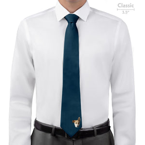 Custom Solid 4 Photo Tie - Classic - Knotty Tie Co.