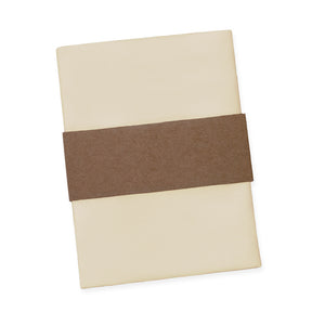 Solid KT Beige Pocket Square - Packaging - Knotty Tie Co.