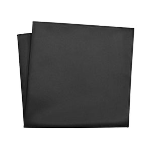 Solid KT Charcoal Pocket Square - 12" Square - Knotty Tie Co.