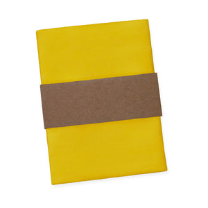 Solid KT Gold Pocket Square - Packaging - Knotty Tie Co.