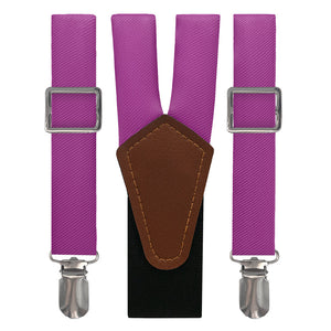 Solid KT Iris Suspenders - Main View - Knotty Tie Co.