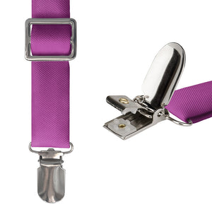 Solid KT Iris Suspenders - Hardware and Strap - Knotty Tie Co.