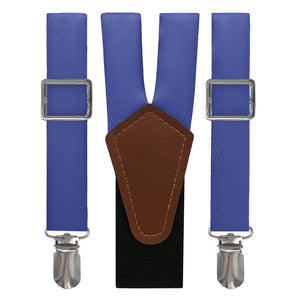 Solid KT Royal Blue Suspenders - Main View - Knotty Tie Co.