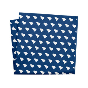 South Carolina State Outline Pocket Square - 12" Square - Knotty Tie Co.