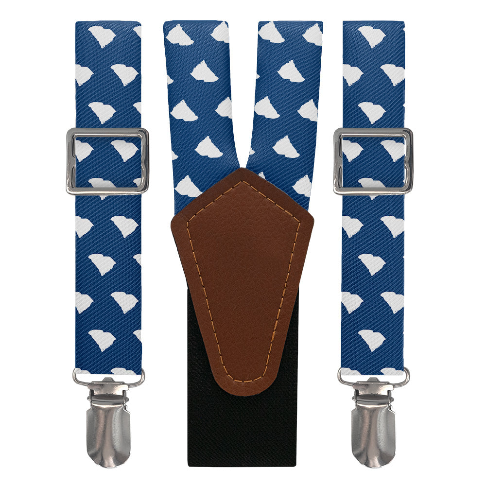 South Carolina State Outline Suspenders - Main View - Knotty Tie Co.