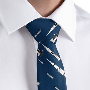 Space Race Necktie - Dress Shirt - Knotty Tie Co.