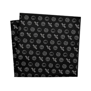 Space Orbit Pocket Square - 12" Square - Knotty Tie Co.