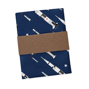 Space Race Pocket Square - Packaging - Knotty Tie Co.