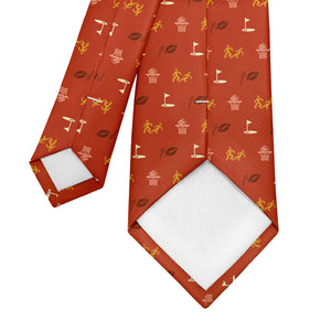 Sports With Friends Necktie - Tipping - Knotty Tie Co.