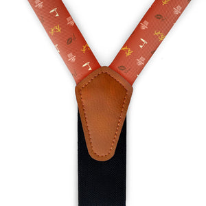 Sports with Friends Suspenders - Hardware and Strap - Knotty Tie Co.