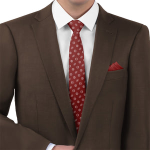 Sportsball Necktie - Matching Pocket Square - Knotty Tie Co.