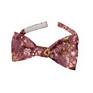 Spring Garden Floral Bow Tie - Baby Pre-Tied 9.5-12.5" - Knotty Tie Co.