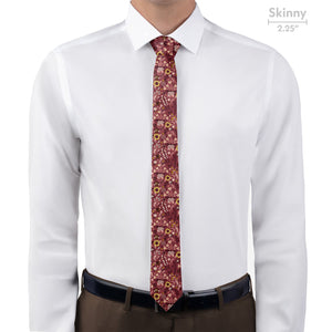 Spring Garden Floral Necktie - Skinny 2.25" -  - Knotty Tie Co.
