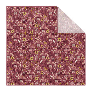 Spring Garden Floral Pocket Square - Printed - Knotty Tie Co.