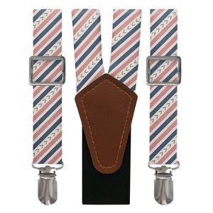 Spring Stripe Suspenders - Main View - Knotty Tie Co.