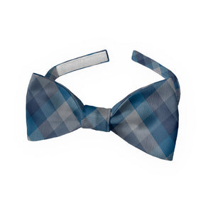 Squared Away Plaid Bow Tie - Baby Pre-Tied 9.5-12.5" - Knotty Tie Co.