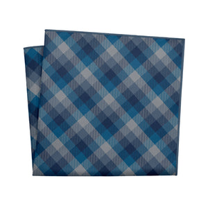 Squared Away Plaid Pocket Square - 12" Square - Knotty Tie Co.