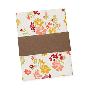 Stamped Floral Pocket Square - Packaging - Knotty Tie Co.