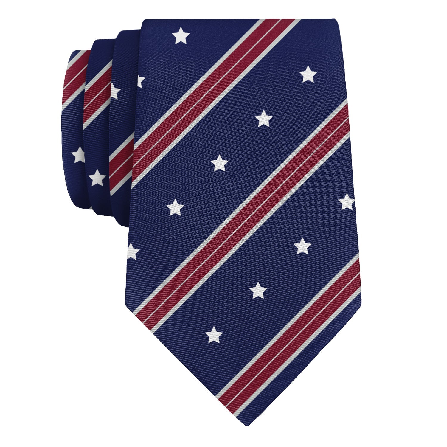 Star Spangled Necktie - Knotty 2.75" -  - Knotty Tie Co.